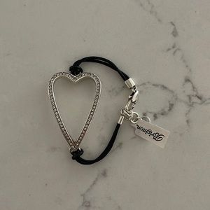 NWT Valentine’s Day silver heart Brighton bracelet!